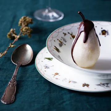 Julemorgen deep plate - 20 cm - Wik & Walsøe