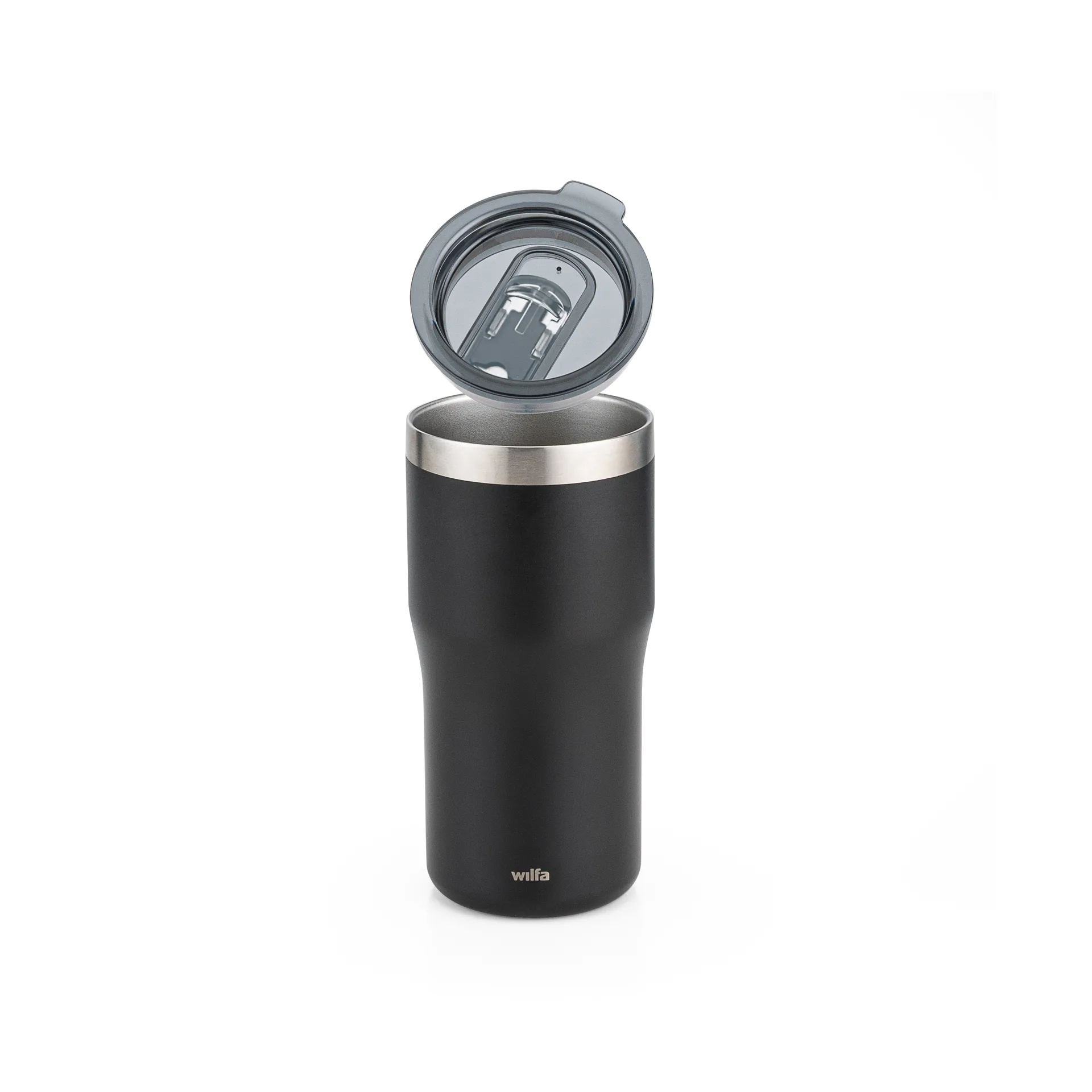 Coffee 2go thermos mug 500 ml, Black Wilfa