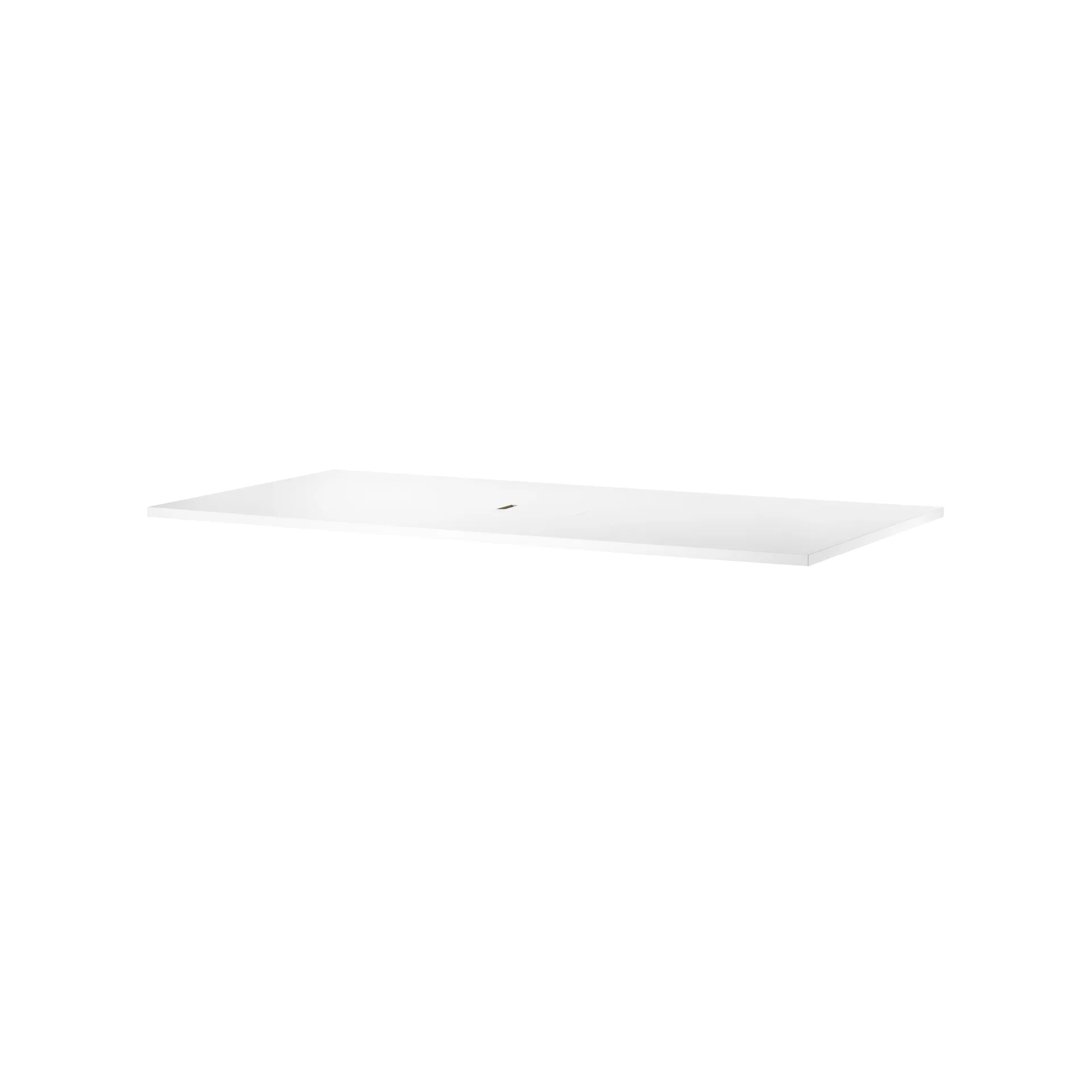 Works conference table top, White laminate Works