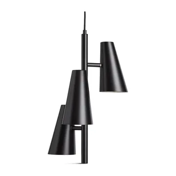 Cono pendant lamp 3 shades - Black - Woud