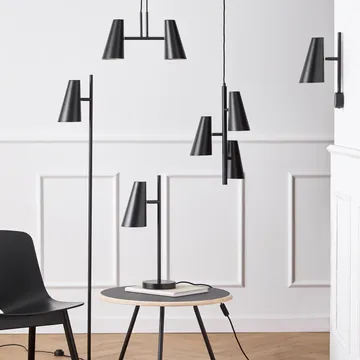 Cono wall lamp - Black - Woud