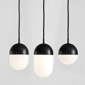 Dot pendant medium - black - Woud