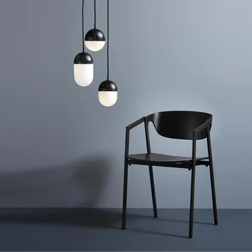 Dot pendant medium - black - Woud