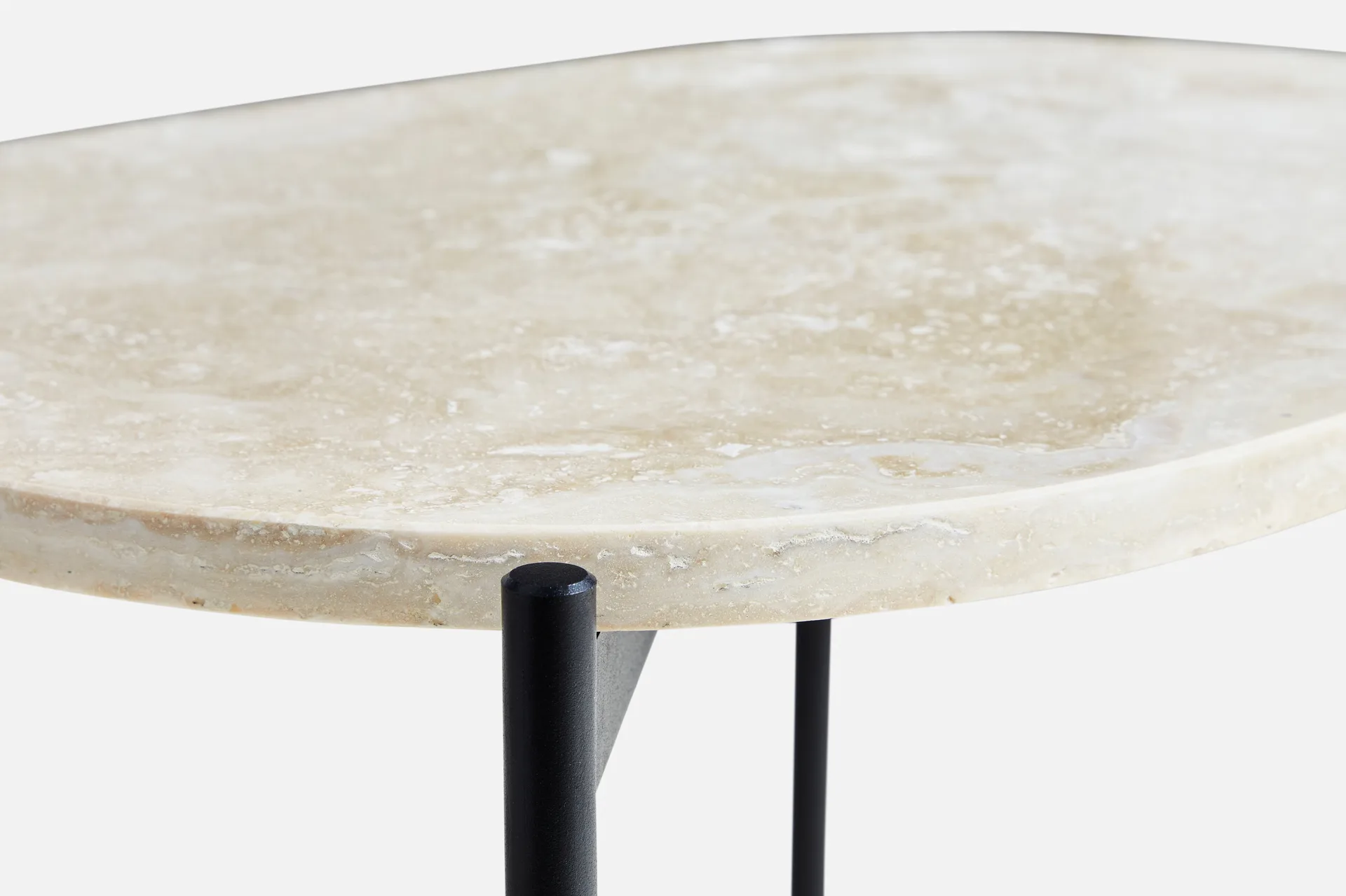 La Terra occasional table. small, Ivory Woud