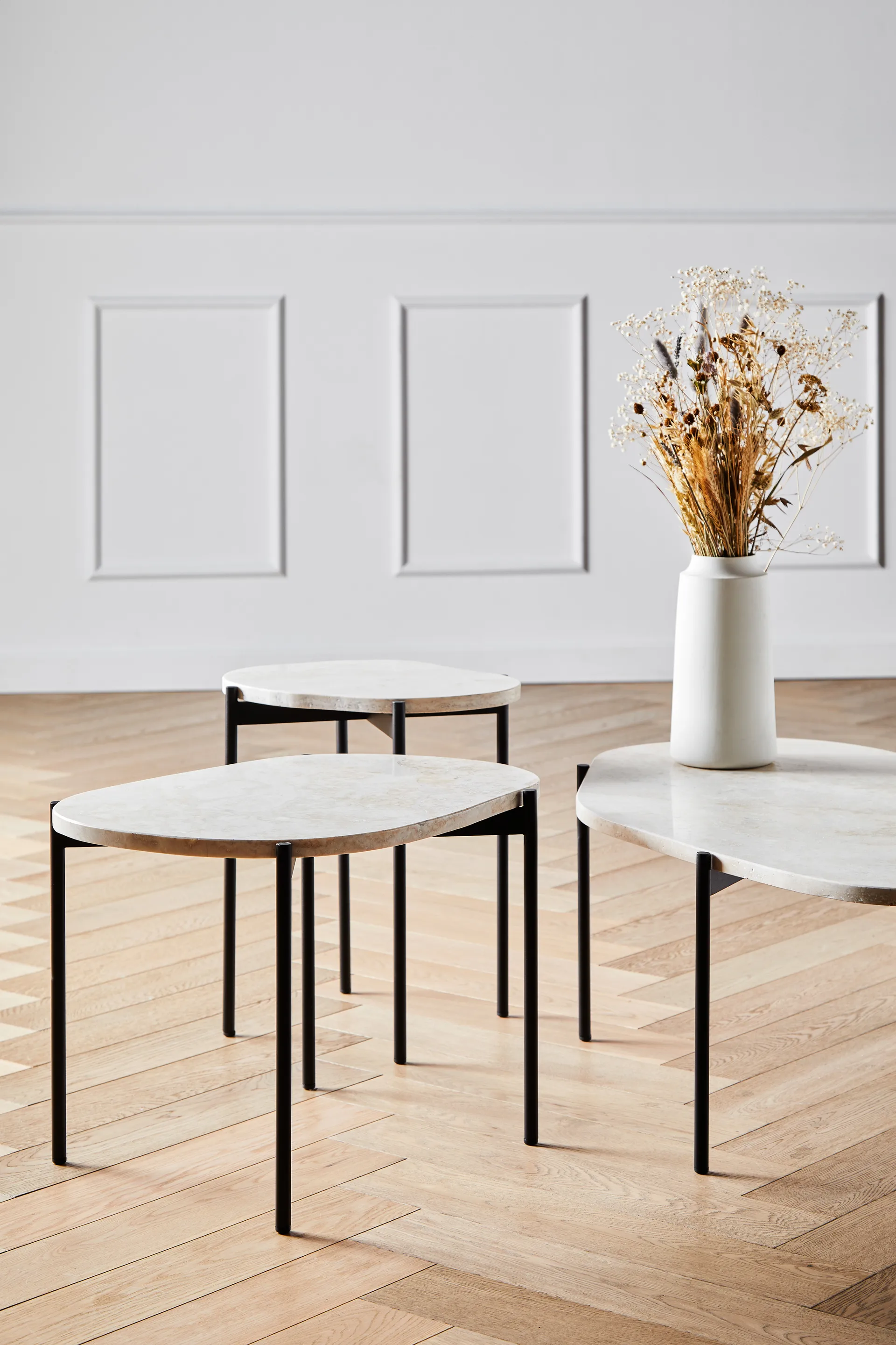 La Terra occasional table. small, Ivory Woud
