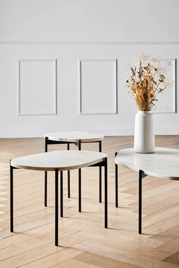 La Terra occasional table. small - Ivory - Woud