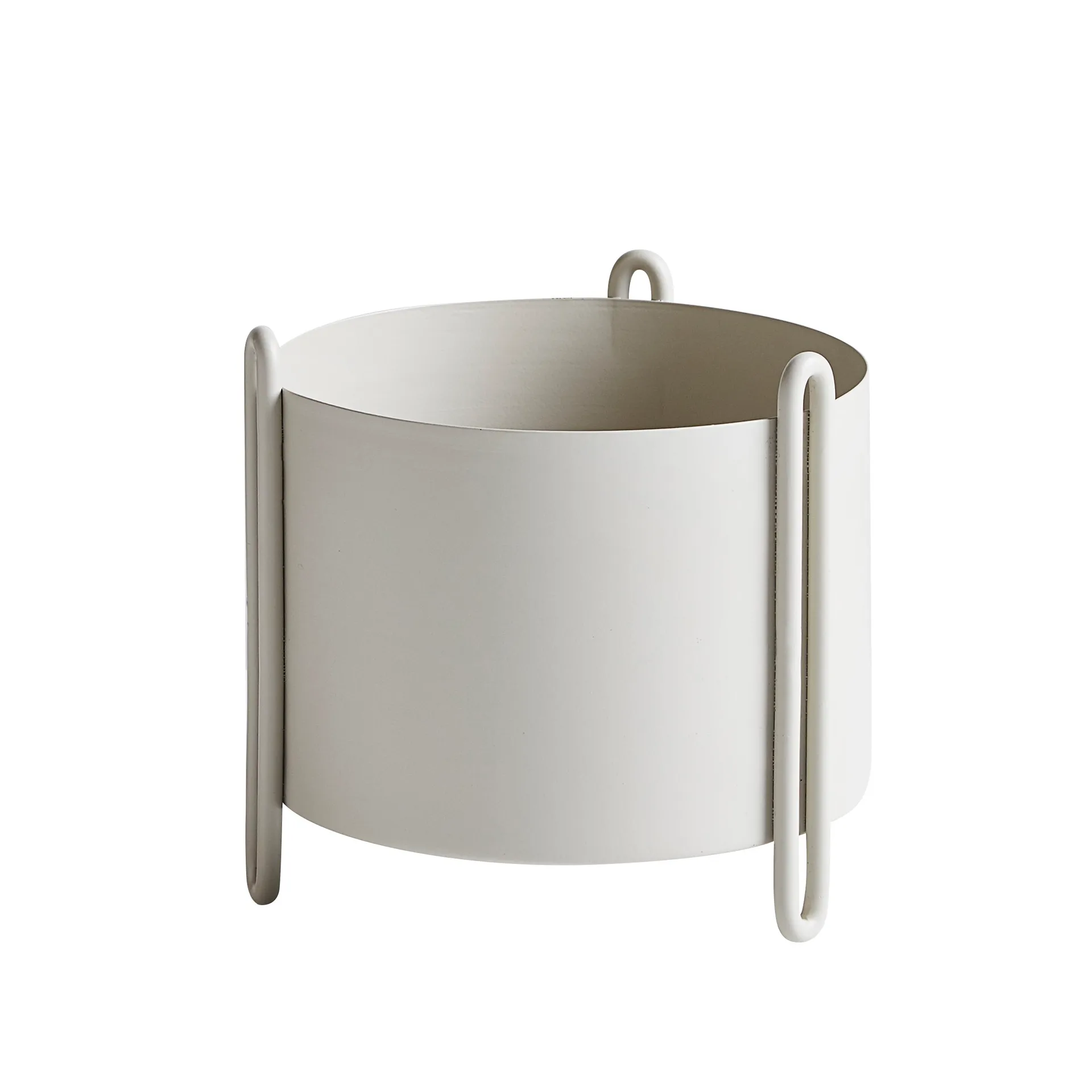 Pidestall flower pot small Ø15 cm, grey Woud