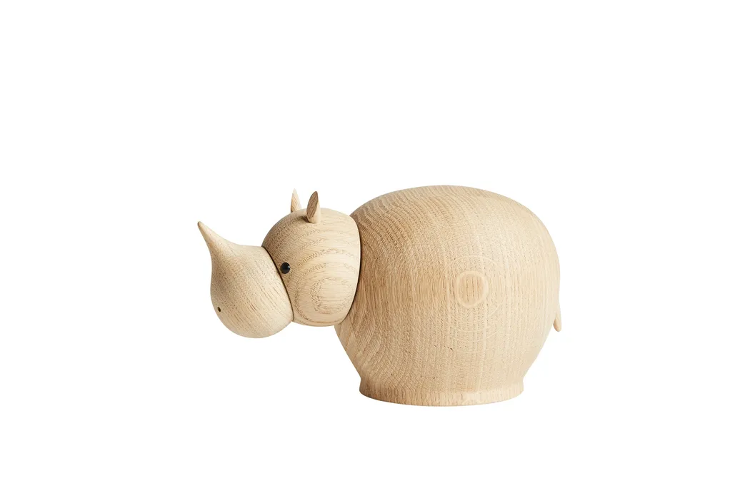 Rina wooden rhino, Medium Woud