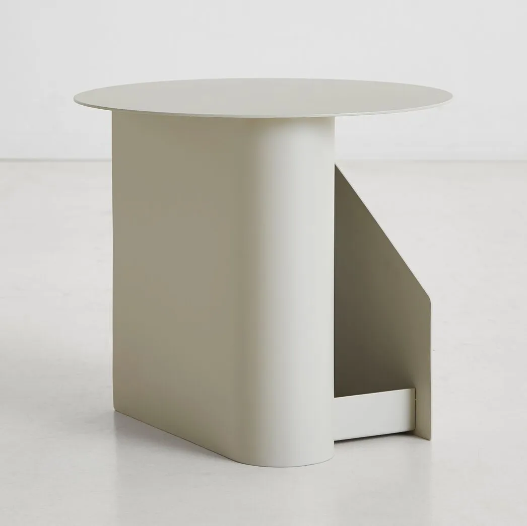 Sentrum side table, Grey Woud