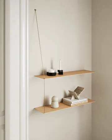 Stedge Add-on shelf 80 cm - Oak - Woud