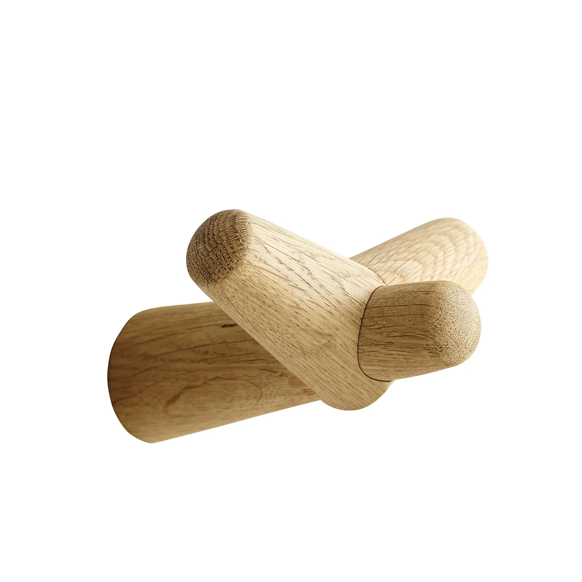 Tail wing hook small, oak Woud