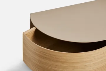 Wallie shelf - Beige-oak - Woud