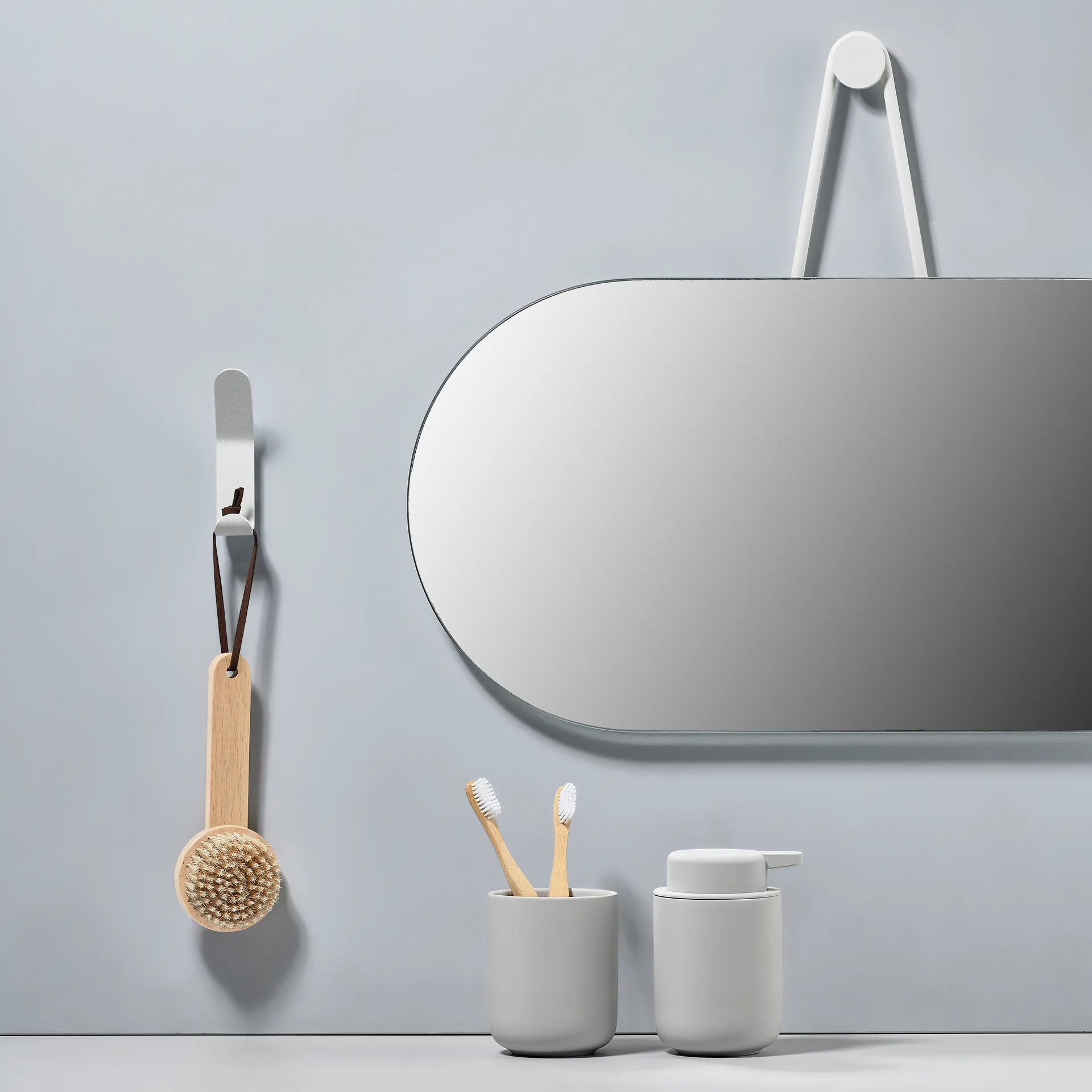 A-Mirror wall mirror, white Zone Denmark