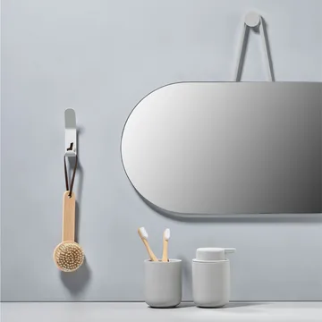 A-Wall Mirror - Soft grey, large - Zone Denmark