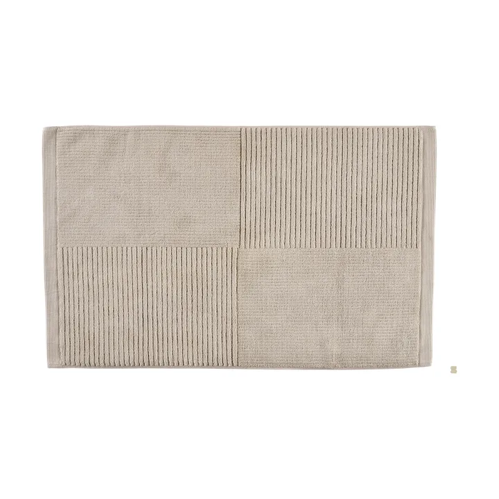 Classic bathroom mat 50x80 cm - Sand - Zone Denmark