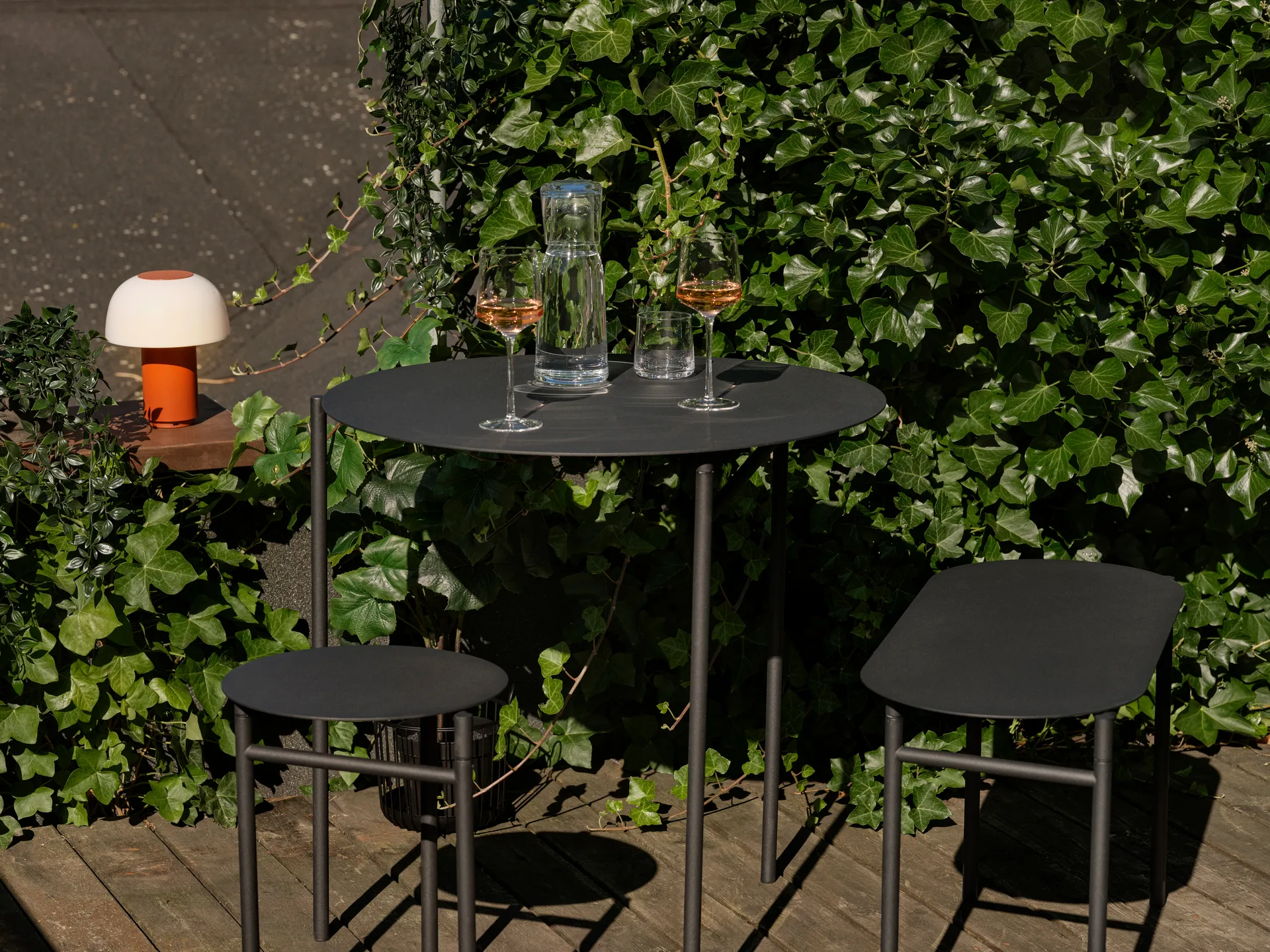 Disc stool, Black Zone Denmark