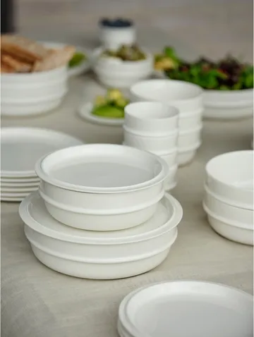 Eau plate Ø12 cm - Off-white - Zone Denmark