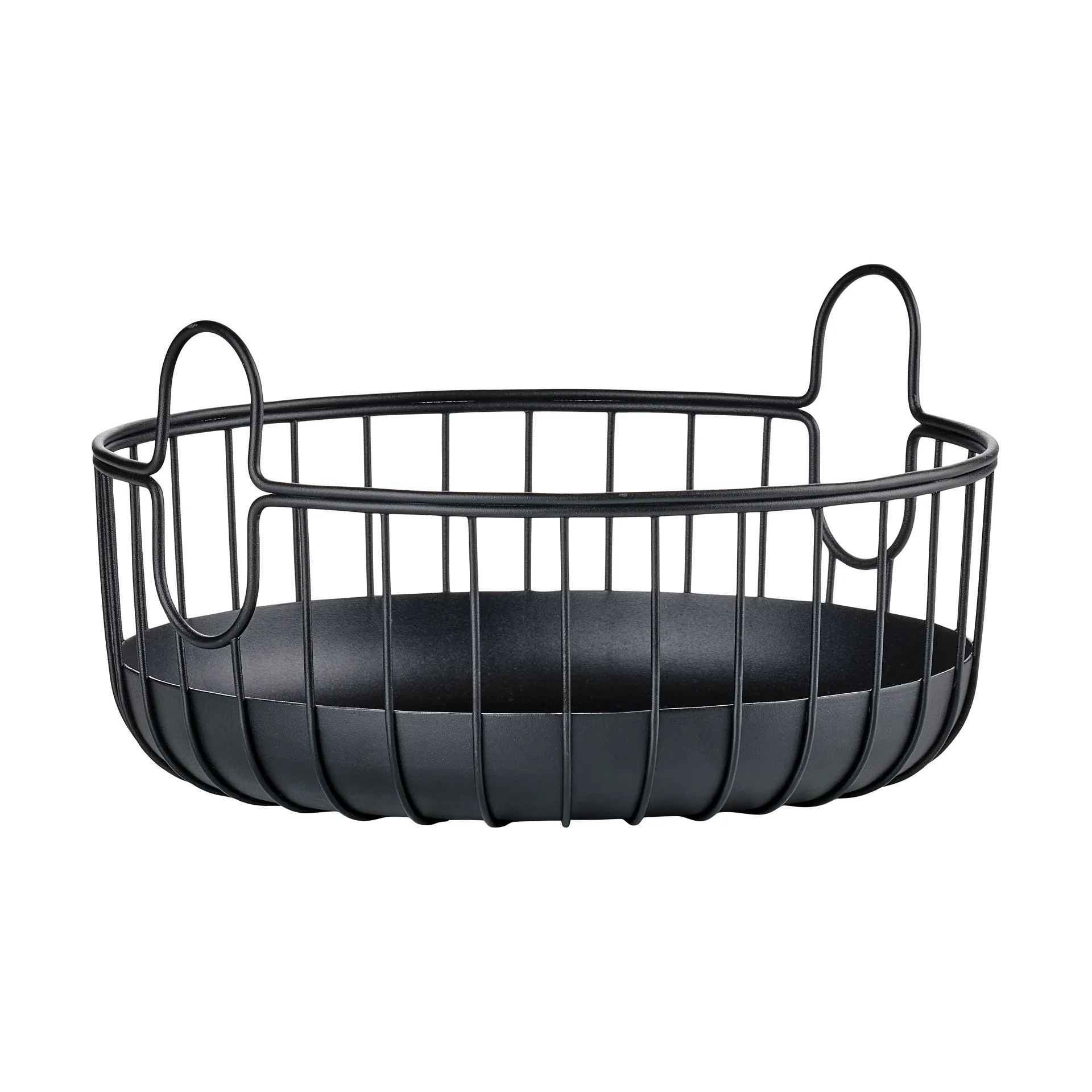 Inu basket Ø22x8 cm, Svart Zone Denmark