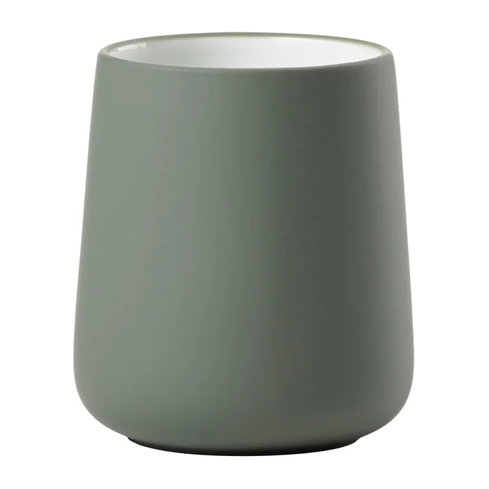Nova toothbrush mug, Olive green Zone Denmark