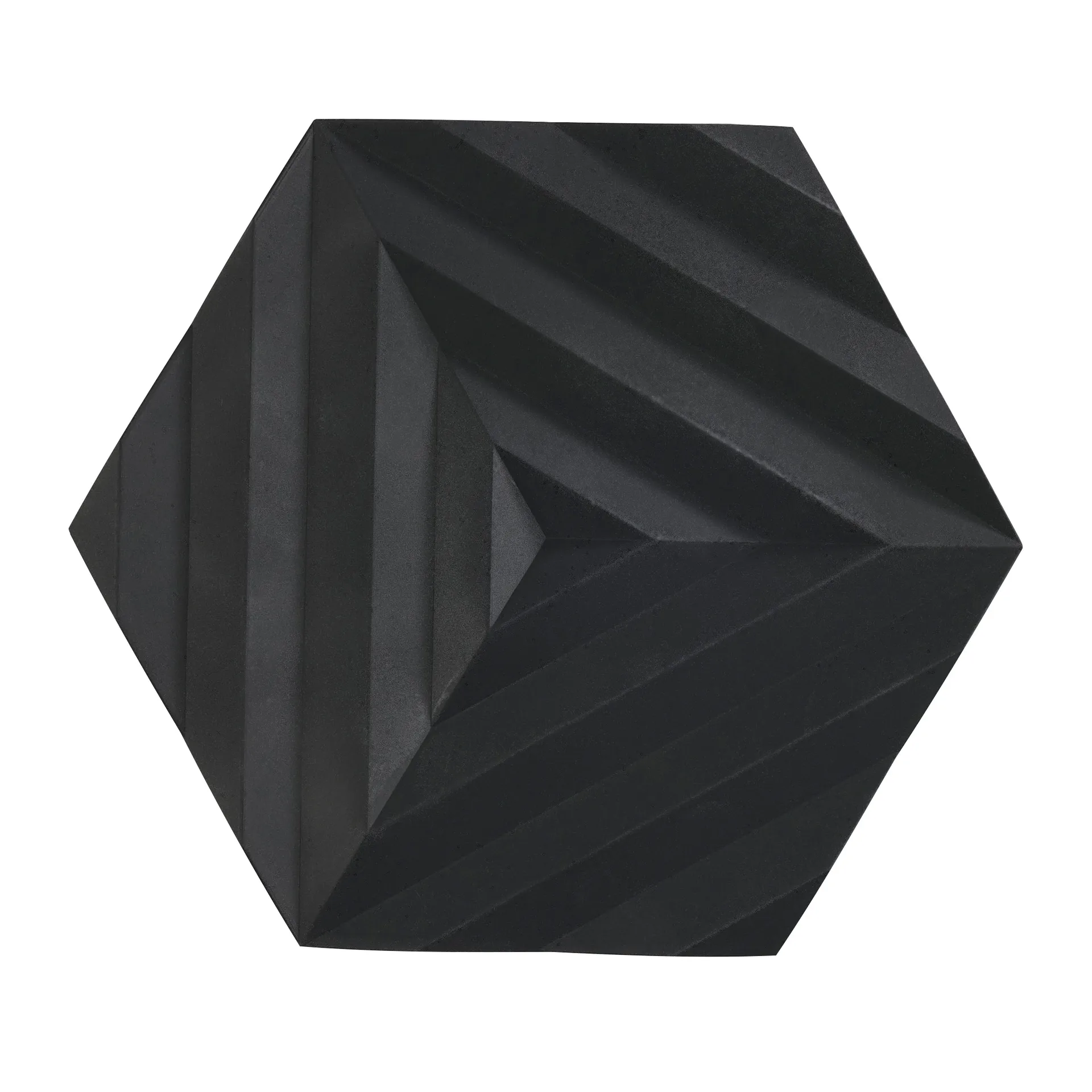 Ori Fold trivet 14x16 cm, black Zone Denmark