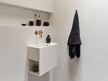 Sensu jar with lid Ø6.5x9 cm - Black - Zone Denmark