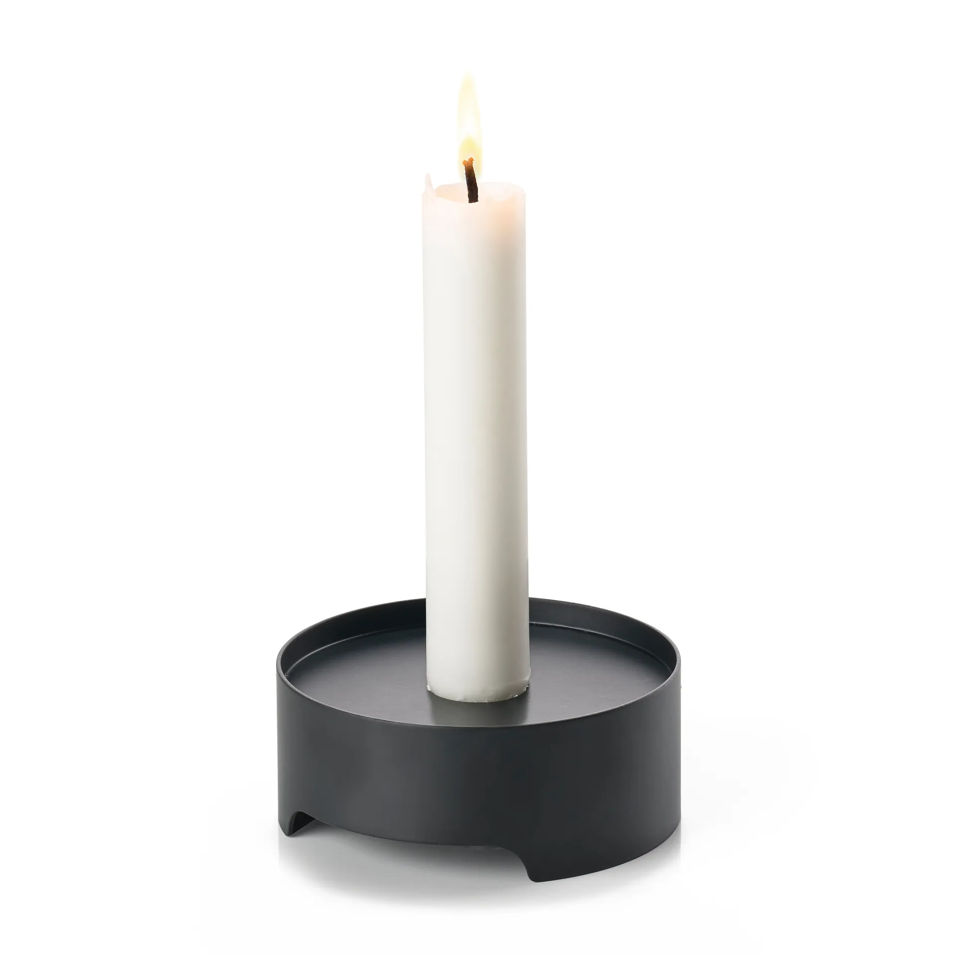 Singles candle sticks Ø9 cm, Black Zone Denmark