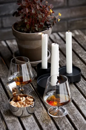 Singles candle sticks Ø9 cm - Black - Zone Denmark
