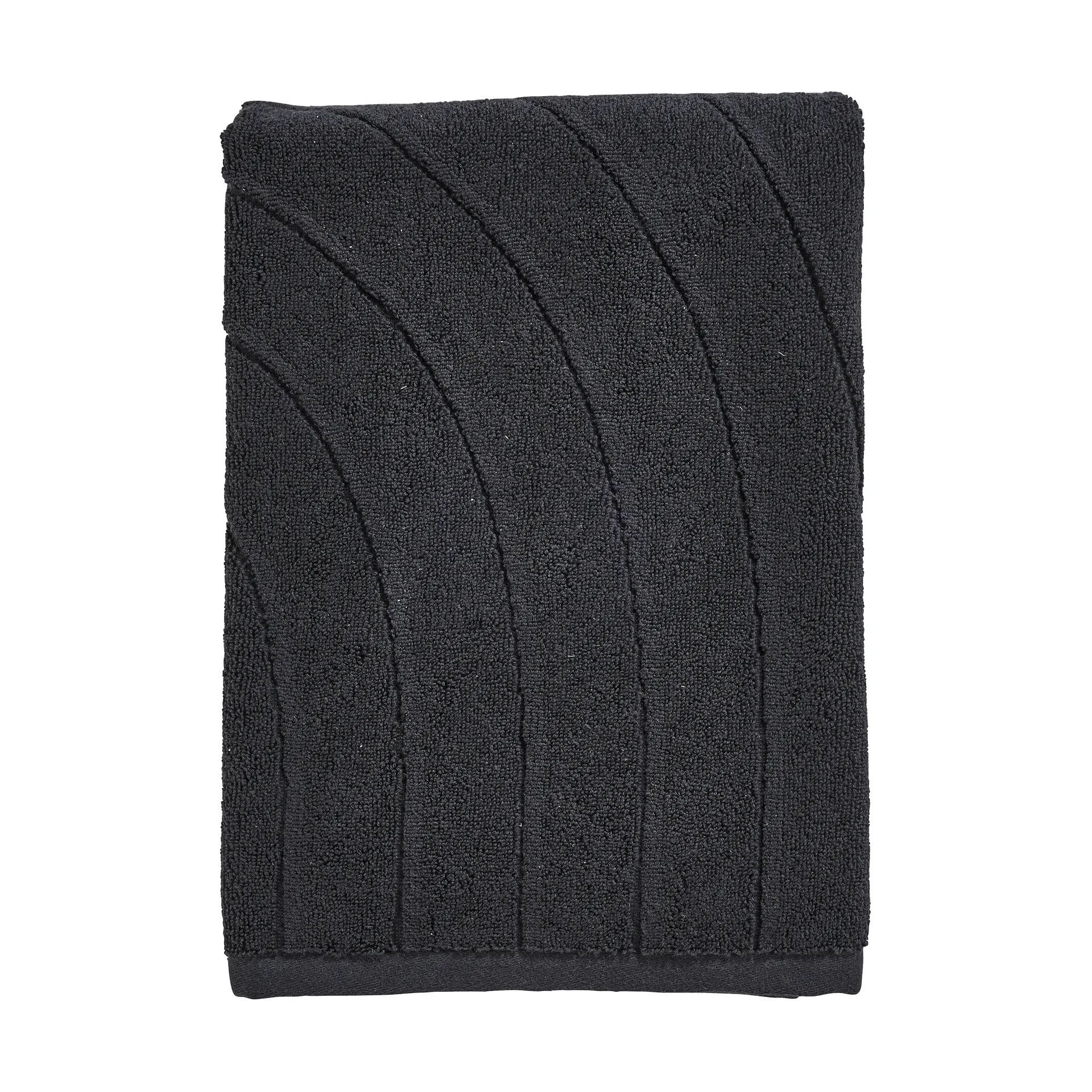 Time bath towel 70x140 cm, Svart Zone Denmark