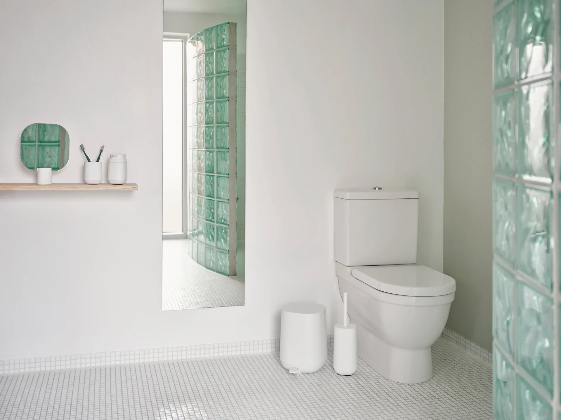Time table mirror 26.5 cm, White Zone Denmark