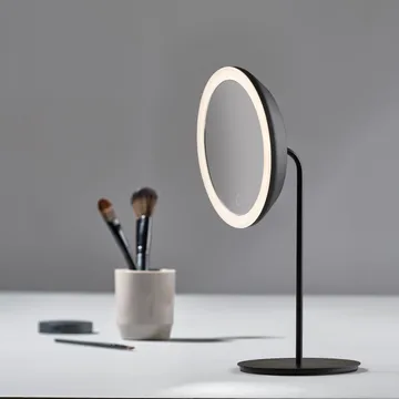 Zone table mirror 5x magnification - black - Zone Denmark