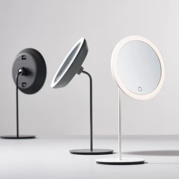 Zone table mirror 5x magnification - black - Zone Denmark