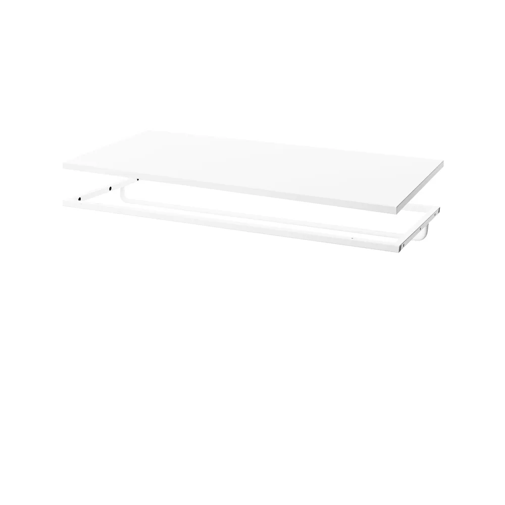 Molto 840 hanger, White, incl. white shelf Zweed