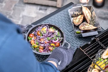 Zwilling BBQ+ non-slip silicone mat 45x31 cm - Grey - Zwilling