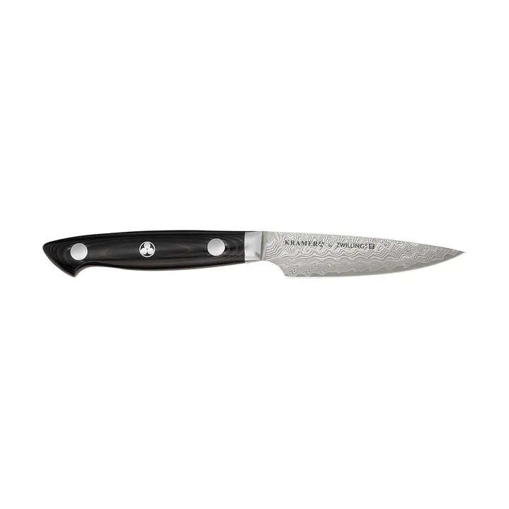 Zwilling Kramer euro stainless peeling knife 9 cm - Damascus-black - Zwilling