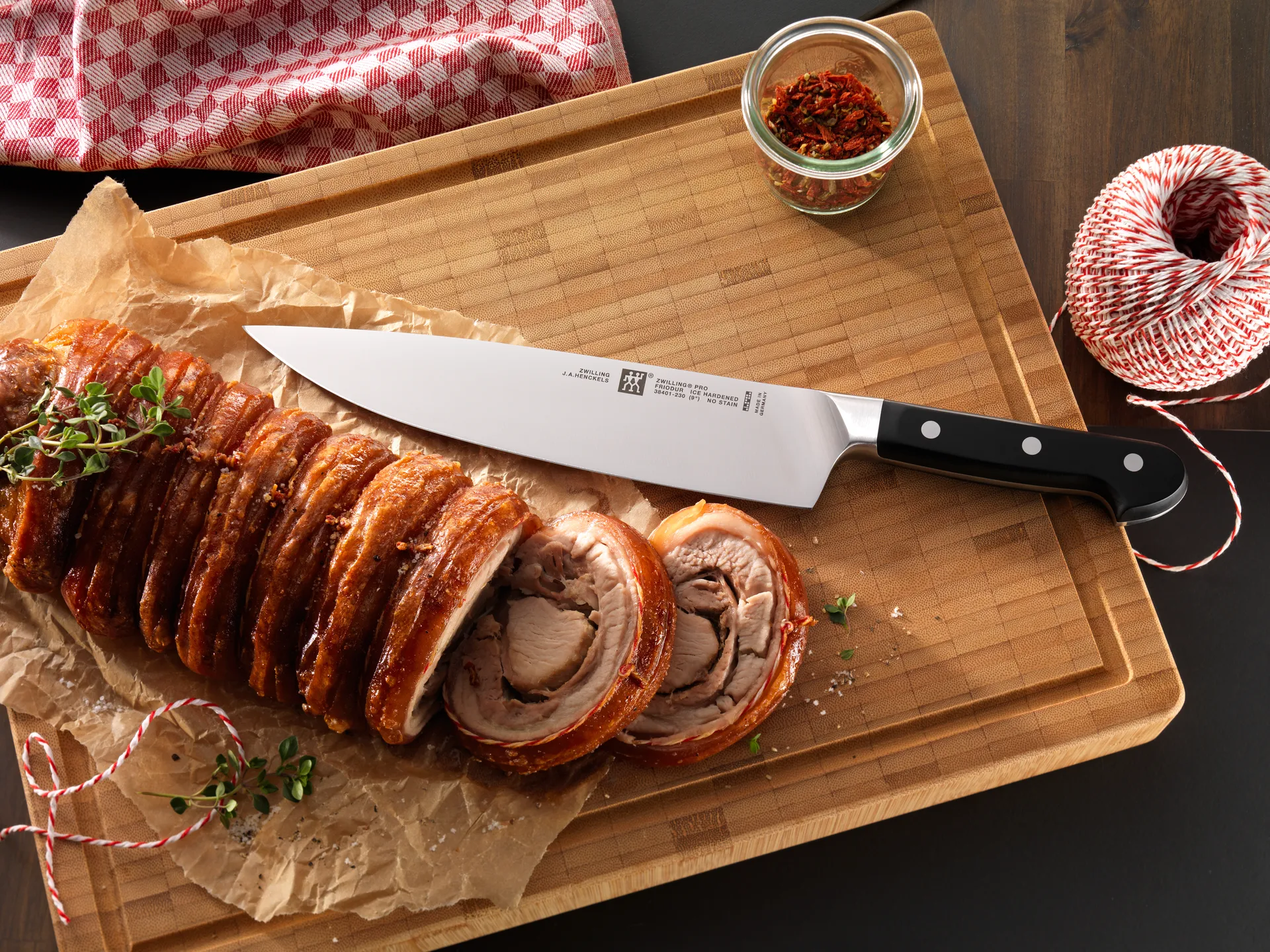 Zwilling Pro chef's knife 26 cm, Black-stainless steel Zwilling