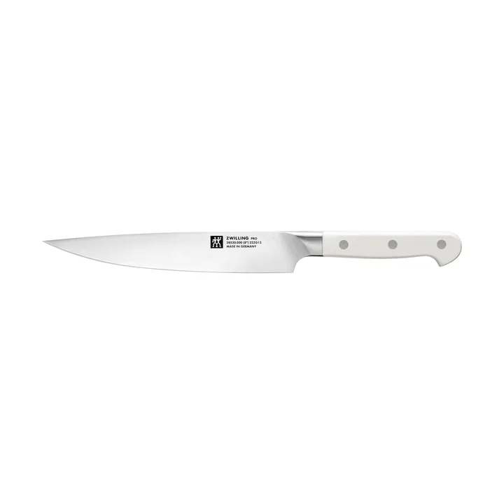 Zwilling Pro Le Blanc carving/meat knife 20 cm - White-stainless steel - Zwilling