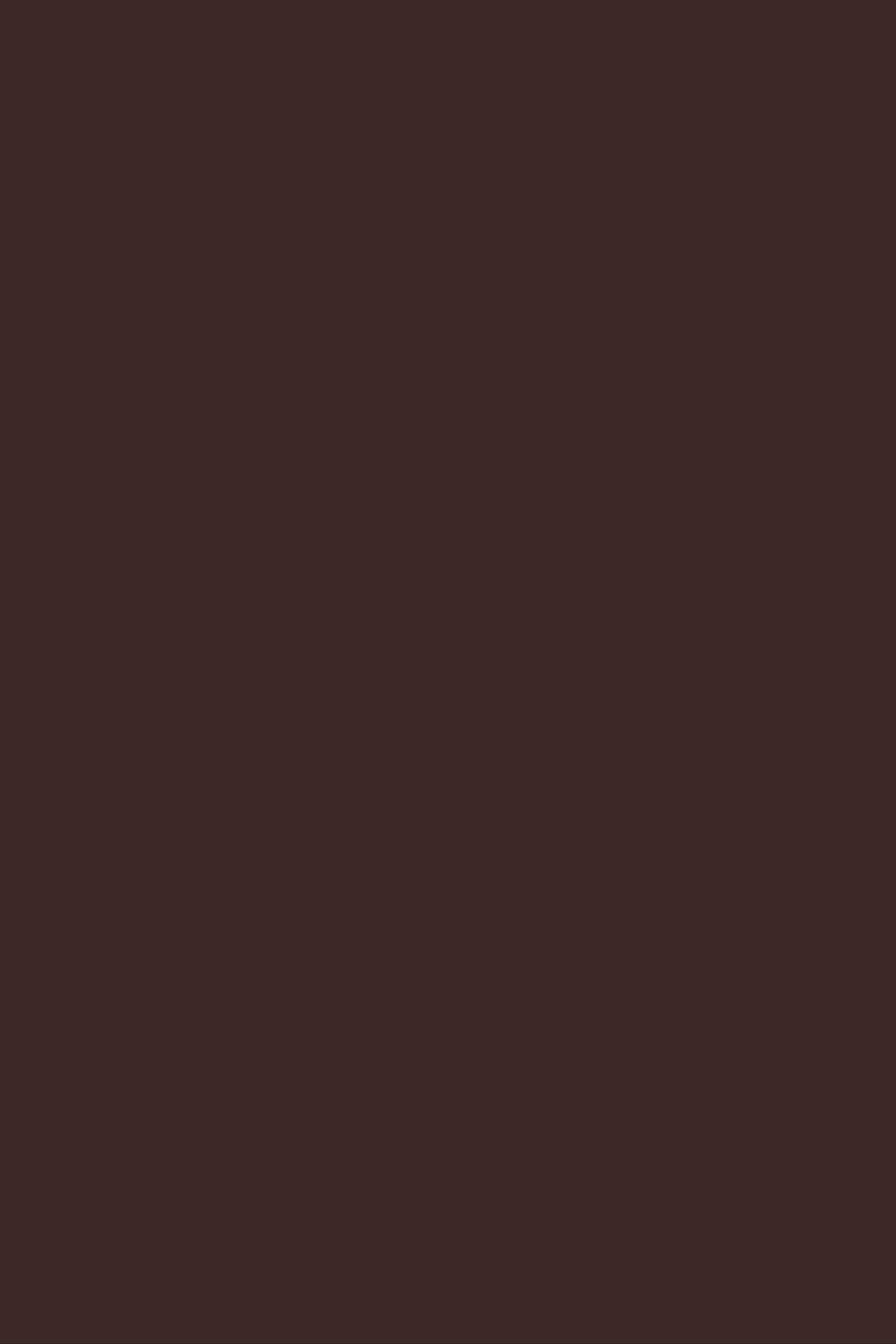 A solid dark brown background.
